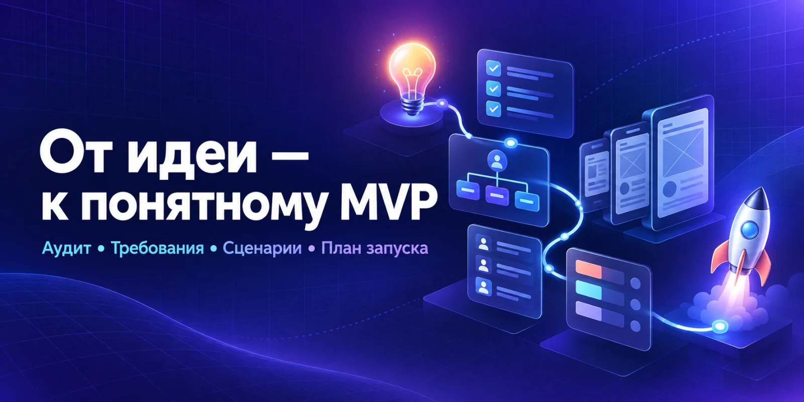 Проведу аудит идеи и подготовлю требования для MVP